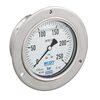 Bourdon tube pressure gauge Type 1380 stainless steel/safety glass R63 measuring range -1 - 0 bar process connection stainless steel 1/4"BSPP